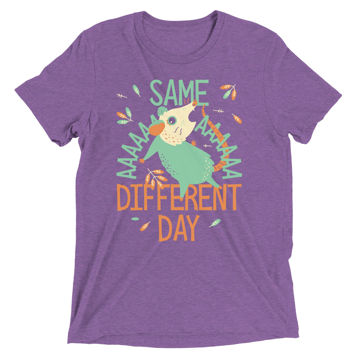 Same Aaaa Different Day Men's Tri-Blend Tee product image 6