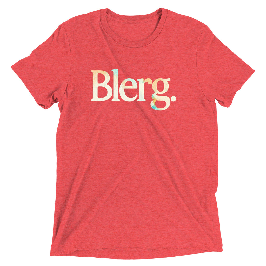 Blerg Men's Tri-Blend Tee product image 6