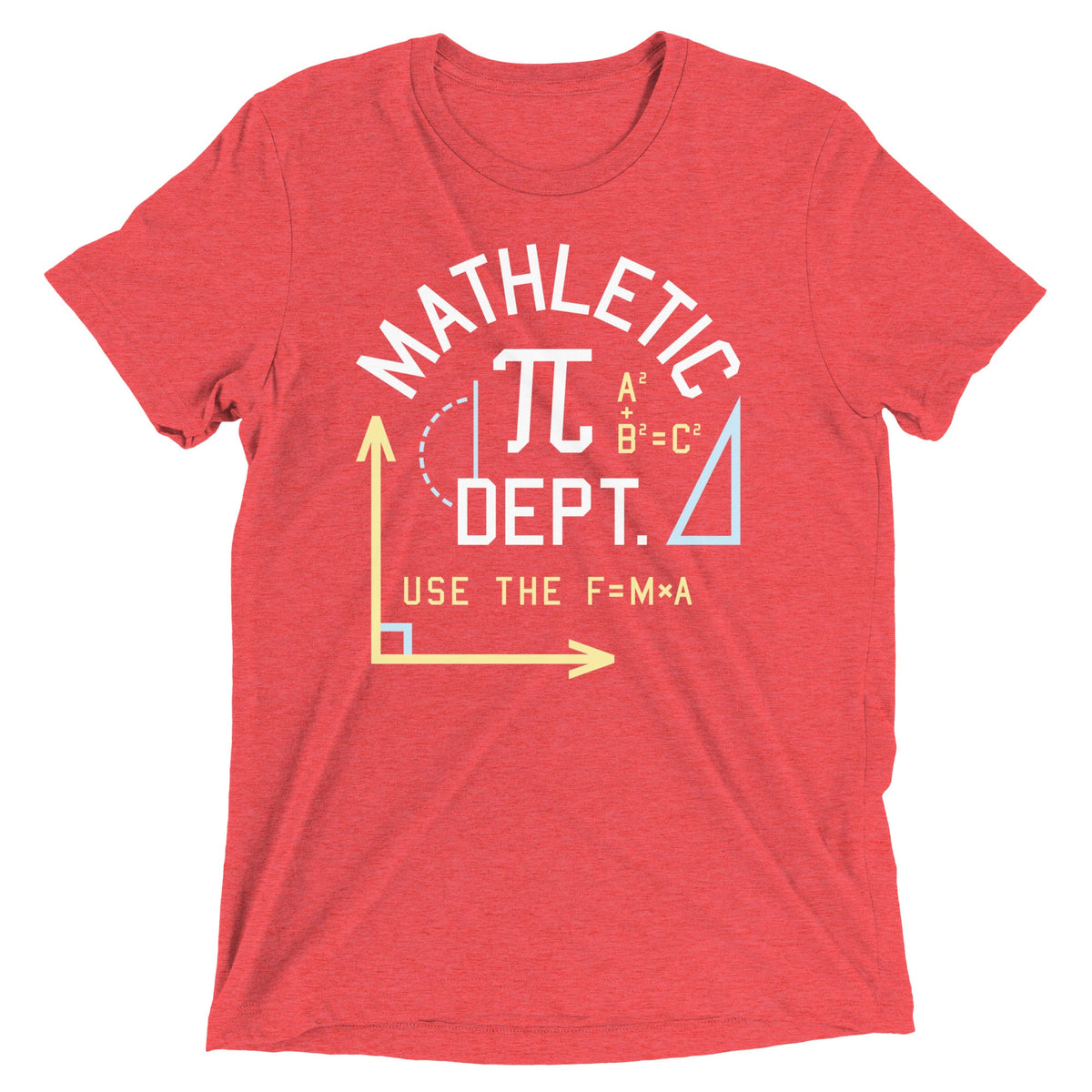 Mathletic Dept Men's Tri-Blend Tee product image 6