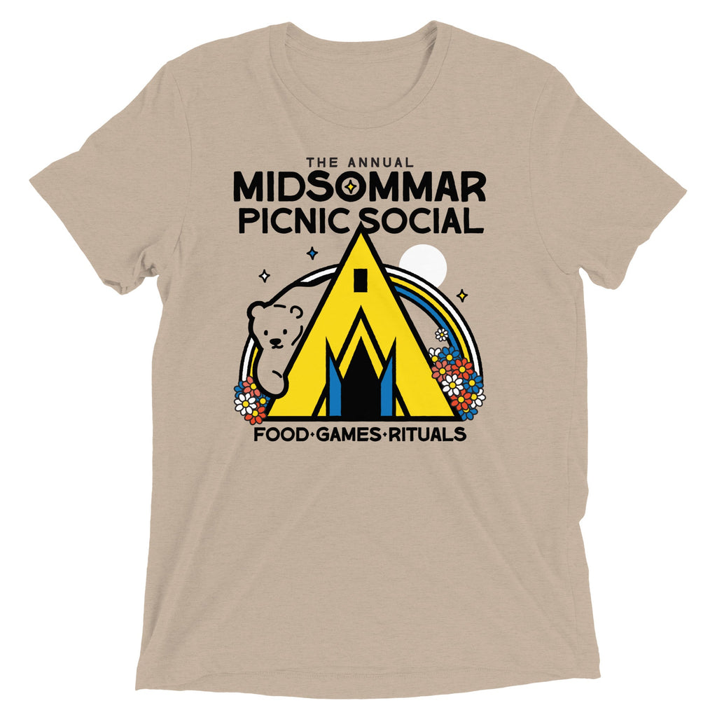 The Annual Midsommar Picnic Social Men's Tri-Blend Tee product image 6