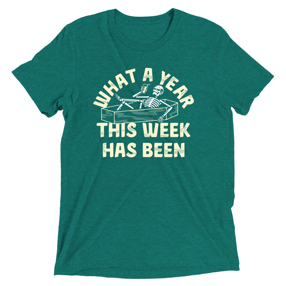 What A Year This Week Has Been Men's Tri-Blend Tee product image 5