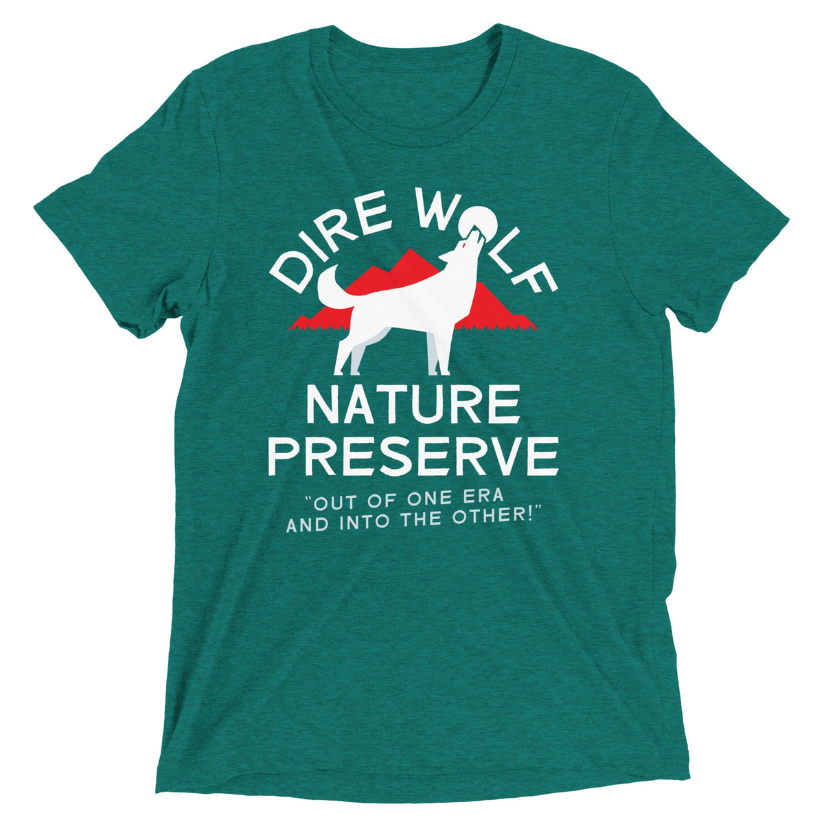 Dire Wolf Nature Preserve Men's Tri-Blend Tee product image 5