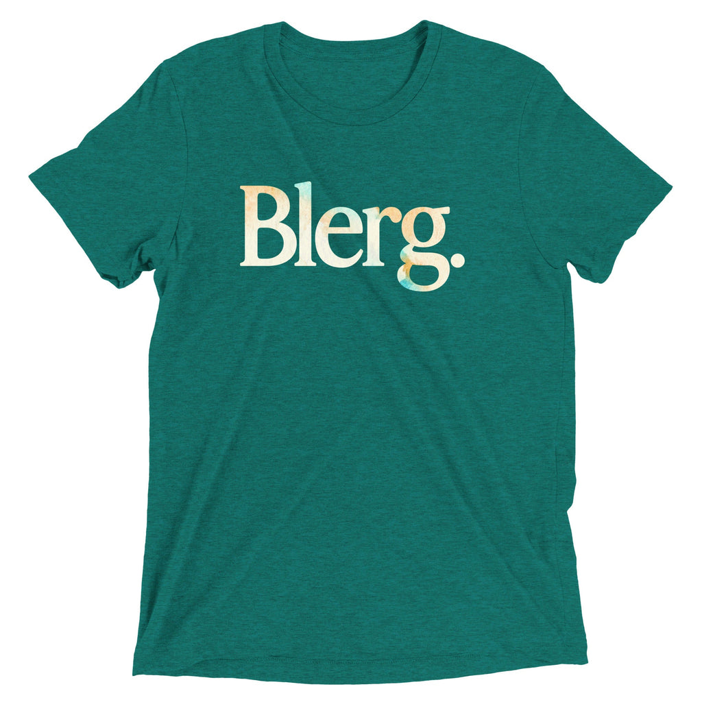 Blerg Men's Tri-Blend Tee product image 4