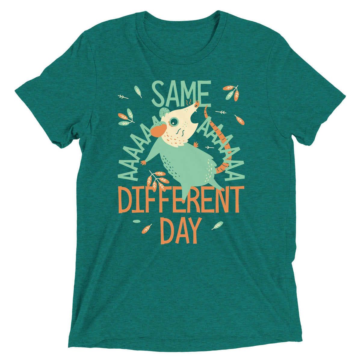 Same Aaaa Different Day Men's Tri-Blend Tee product image 4