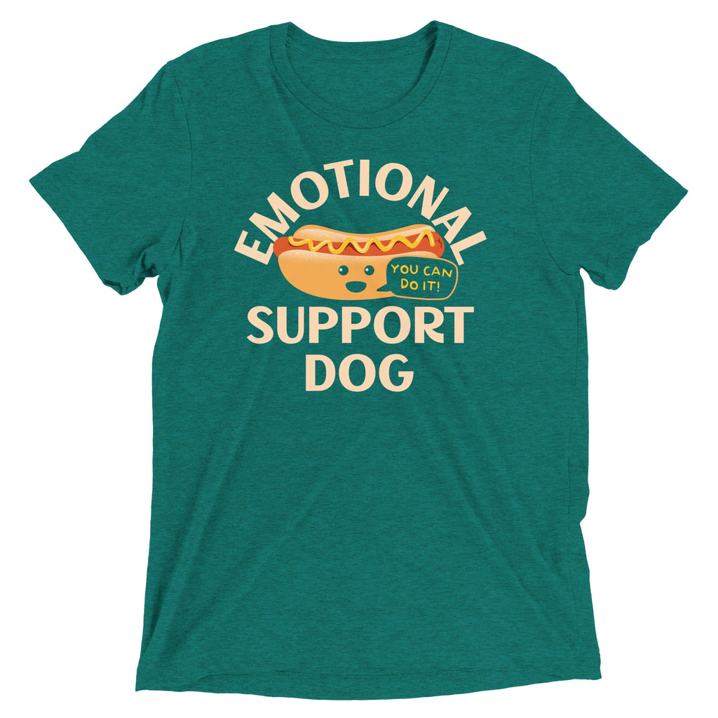 Emotional Support Dog Men's Tri-Blend Tee product image 4