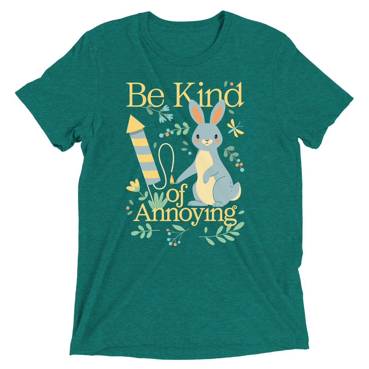 Be Kind Of Annoying Men's Tri-Blend Tee product image 4