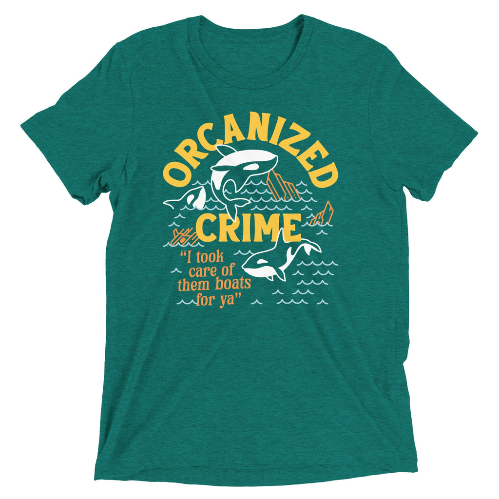 Orcanized Crime Men's Tri-Blend Tee product image 5