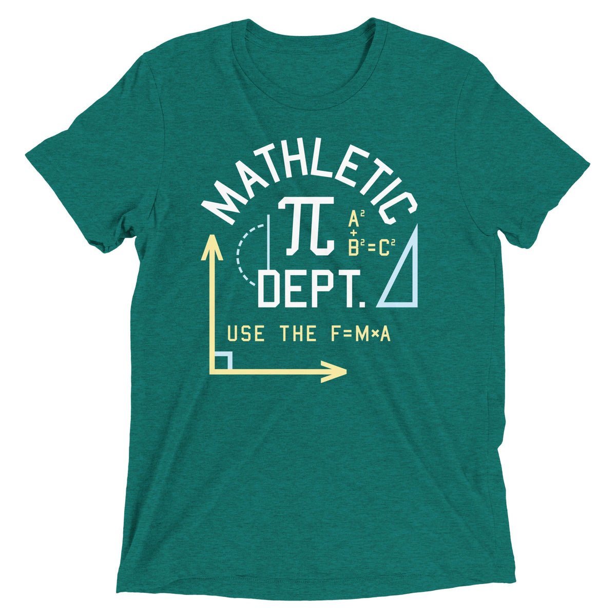 Mathletic Dept Men's Tri-Blend Tee product image 4