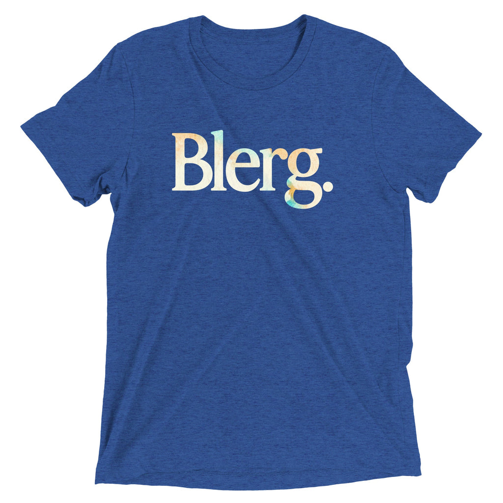 Blerg Men's Tri-Blend Tee product image 2