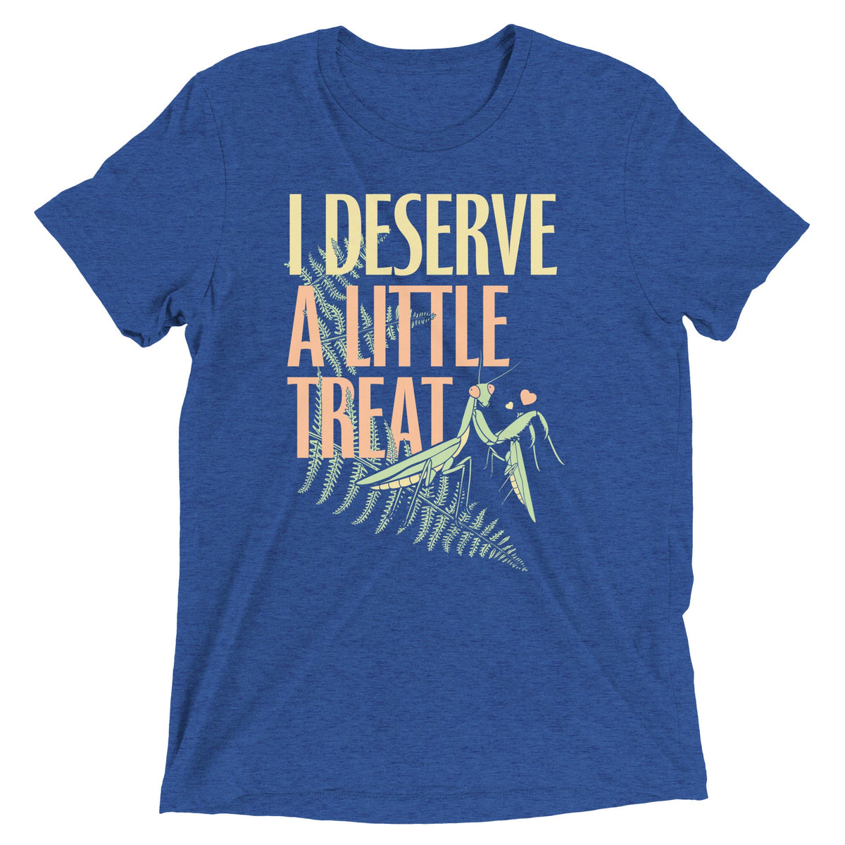 I Deserve A Little Treat Men's Tri-Blend Tee product image 4