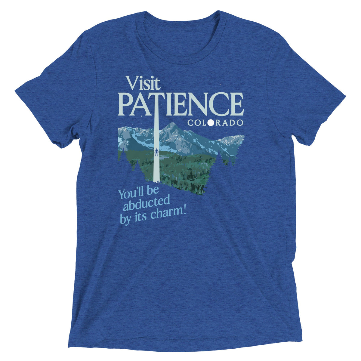 Visit Patience Colorado Men's Tri-Blend Tee product image 6