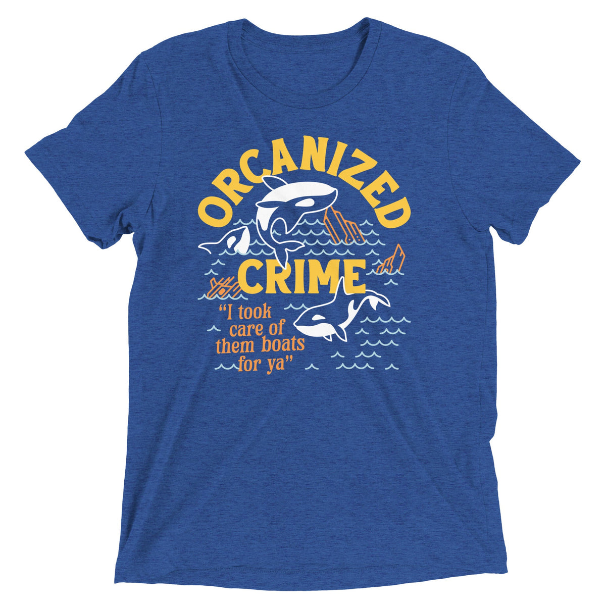 Orcanized Crime Men's Tri-Blend Tee product image 3