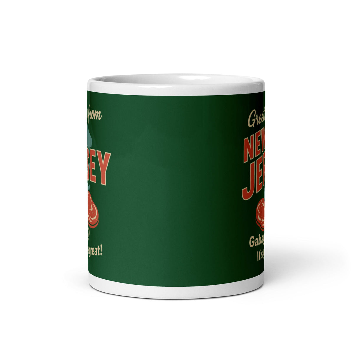 Greetings From New Jersey Mug
