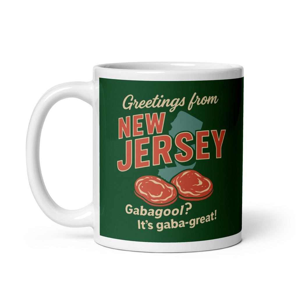 Greetings From New Jersey Mug