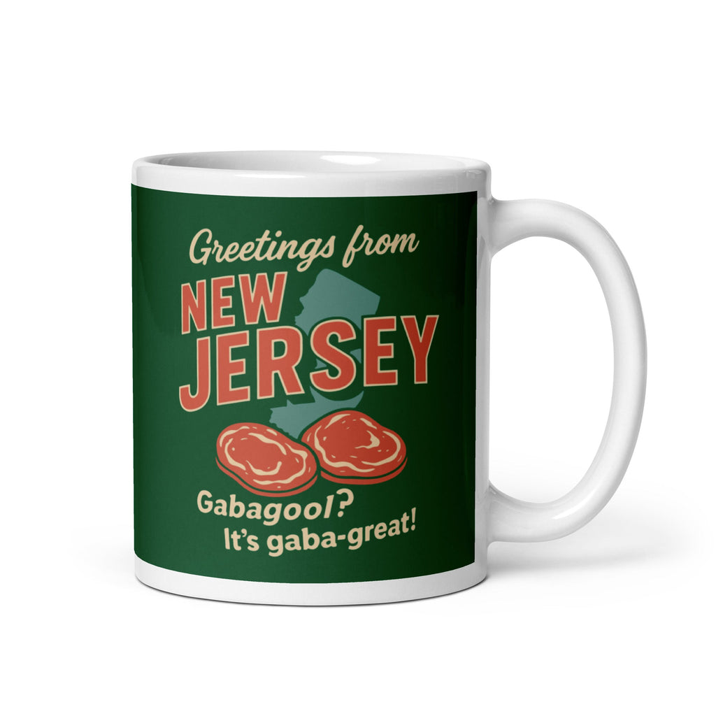 Greetings From New Jersey Mug