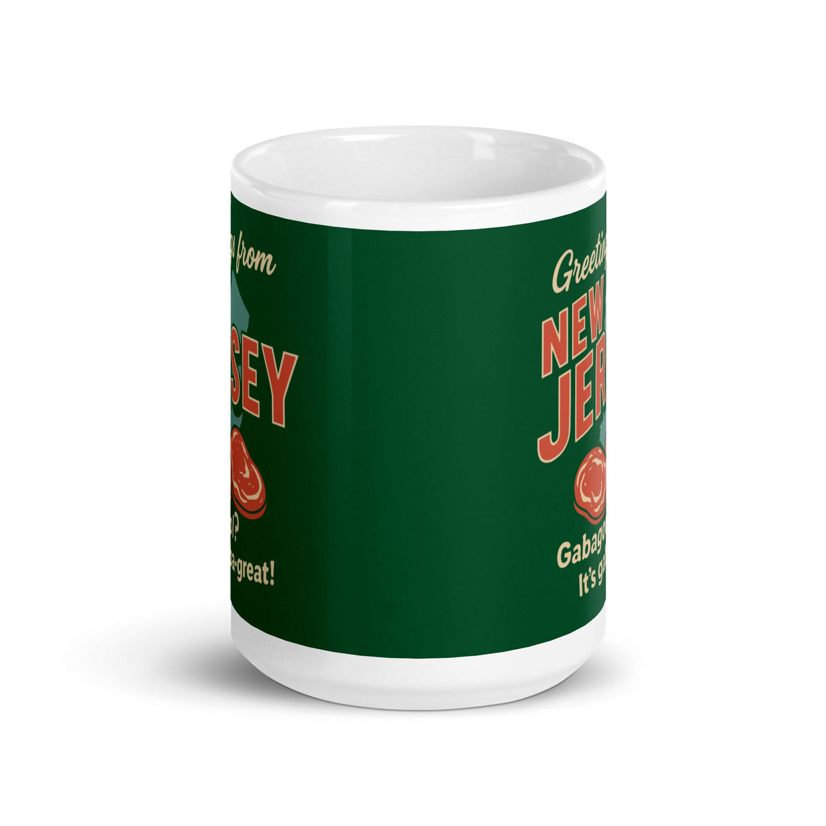 Greetings From New Jersey Mug
