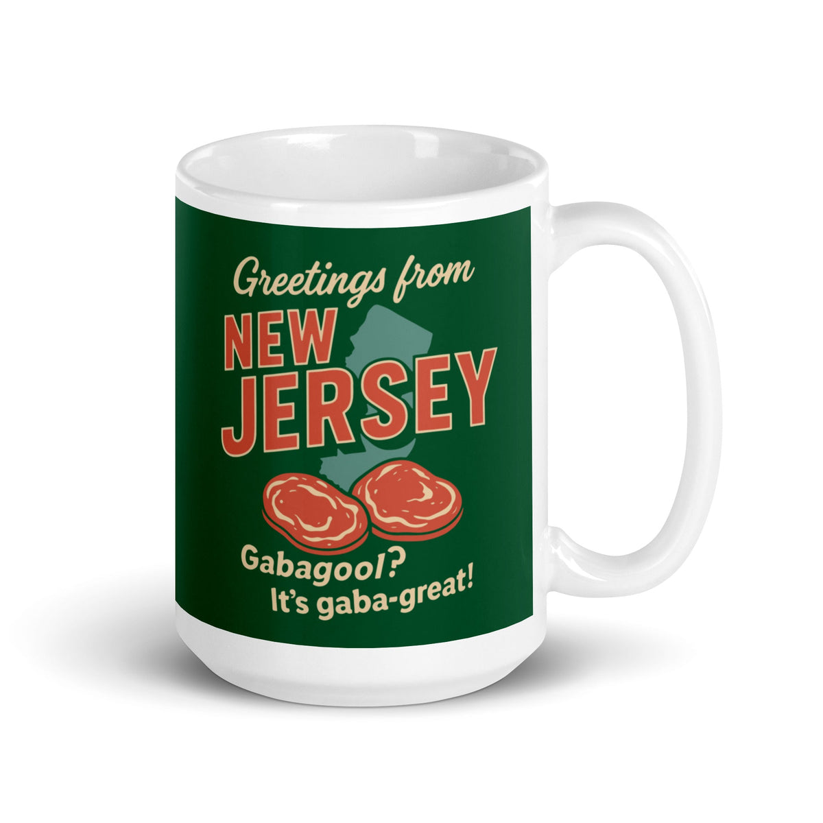Greetings From New Jersey Mug