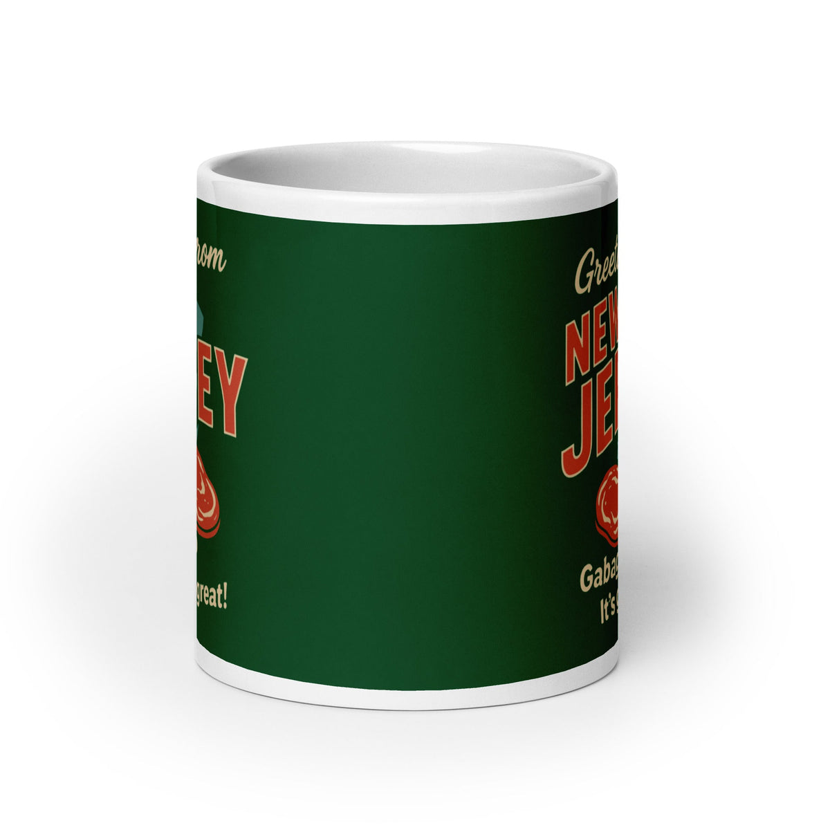 Greetings From New Jersey Mug