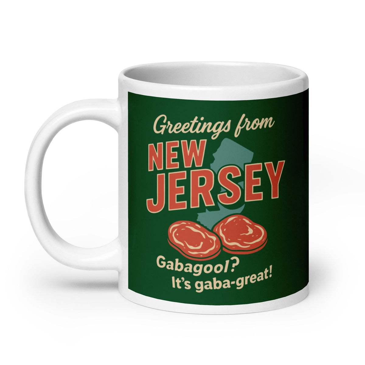 Greetings From New Jersey Mug