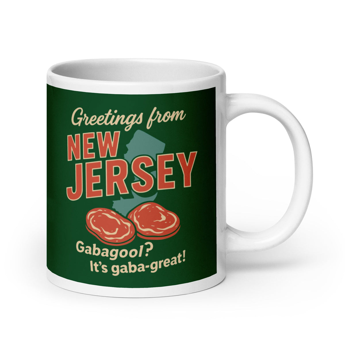 Greetings From New Jersey Mug