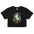 Same Aaaa Different Day Women's Crop Tee product image 1