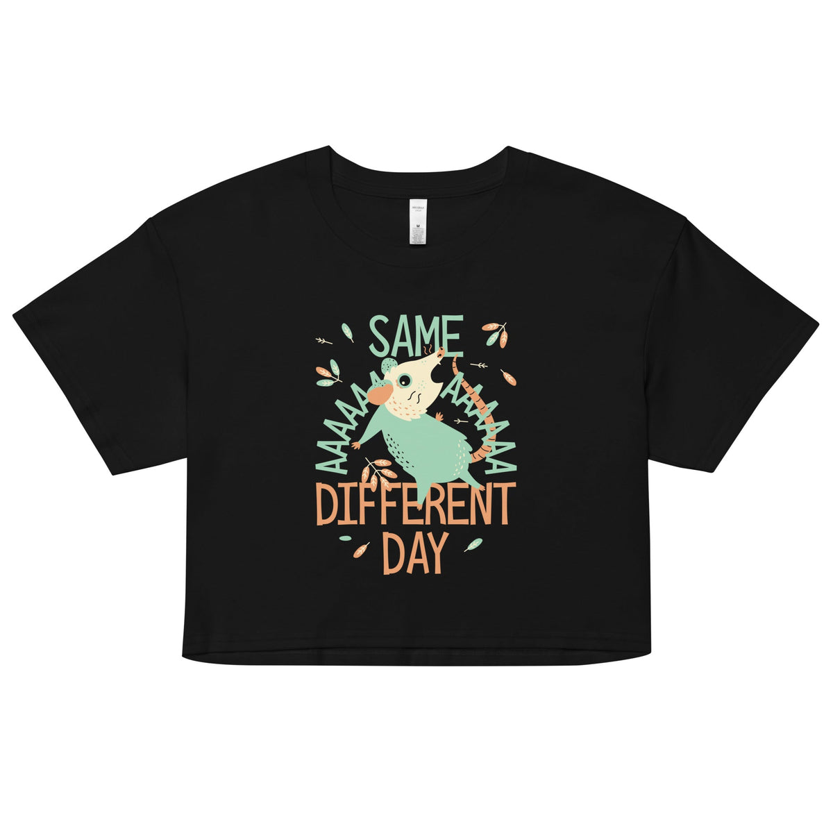 Same Aaaa Different Day Women's Crop Tee product image 1