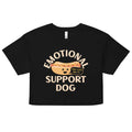 Emotional Support Dog Women's Crop Tee product image 1