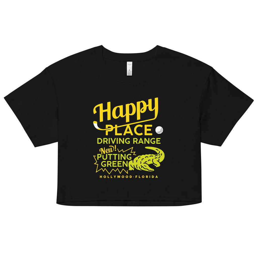 Happy Place Driving Range Women's Crop Tee product image 1