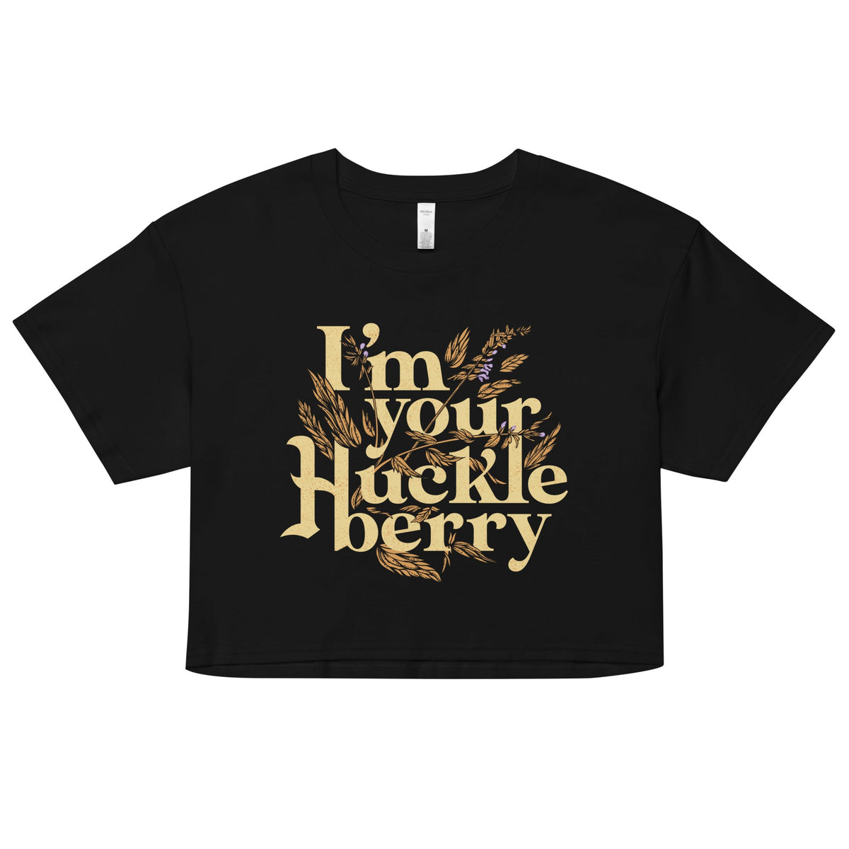I'm Your Huckleberry Women's Crop Tee product image 1