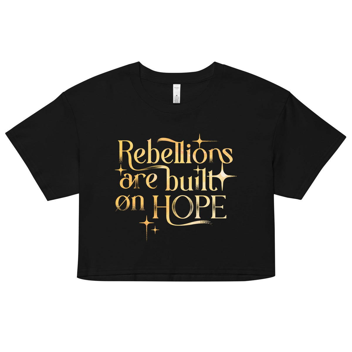 Rebellions Are Built On Hope Women's Crop Tee product image 1