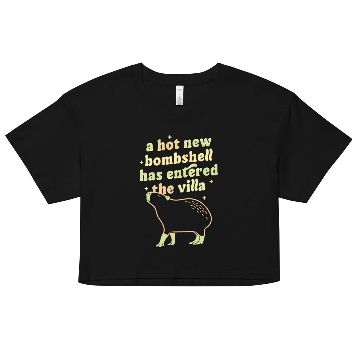 A Hot New Bombshell Has Entered The Villa Women's Crop Tee product image 2
