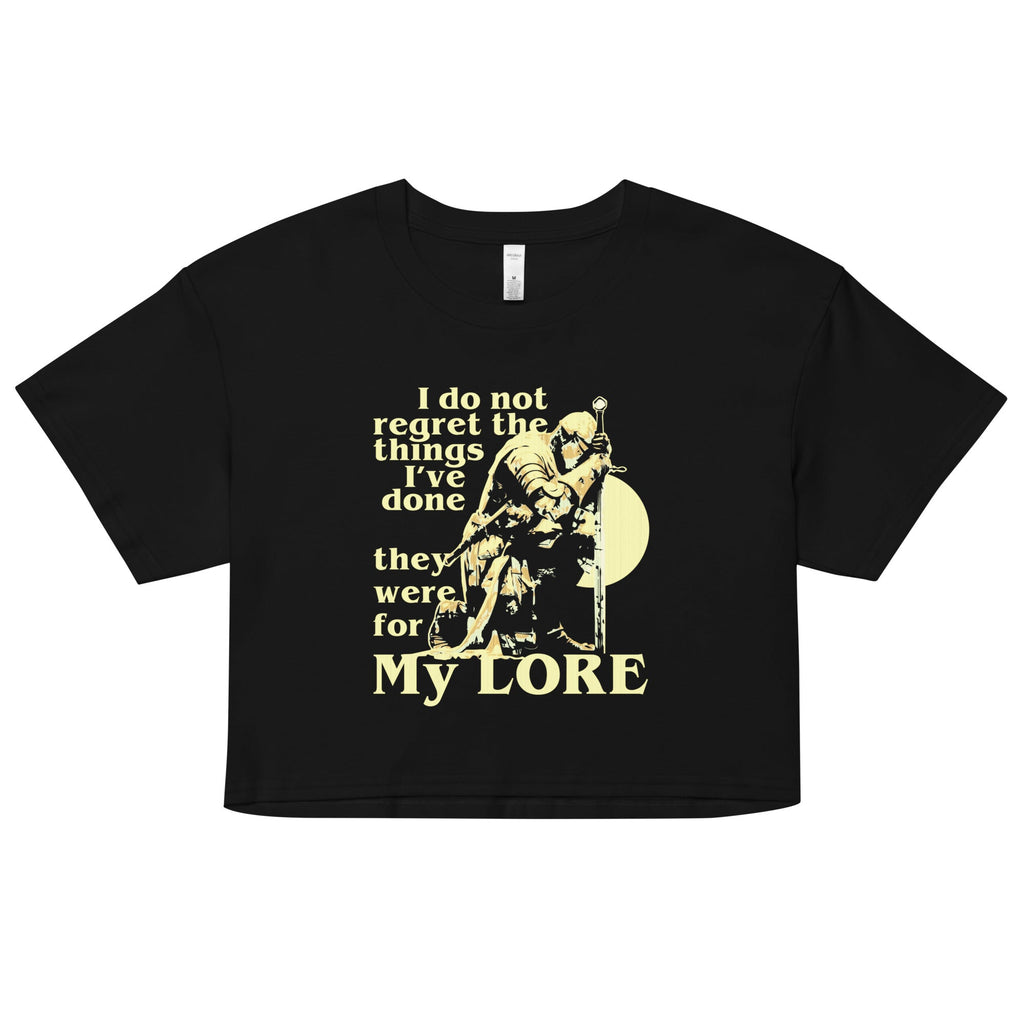 They Were For My Lore Women's Crop Tee product image 1