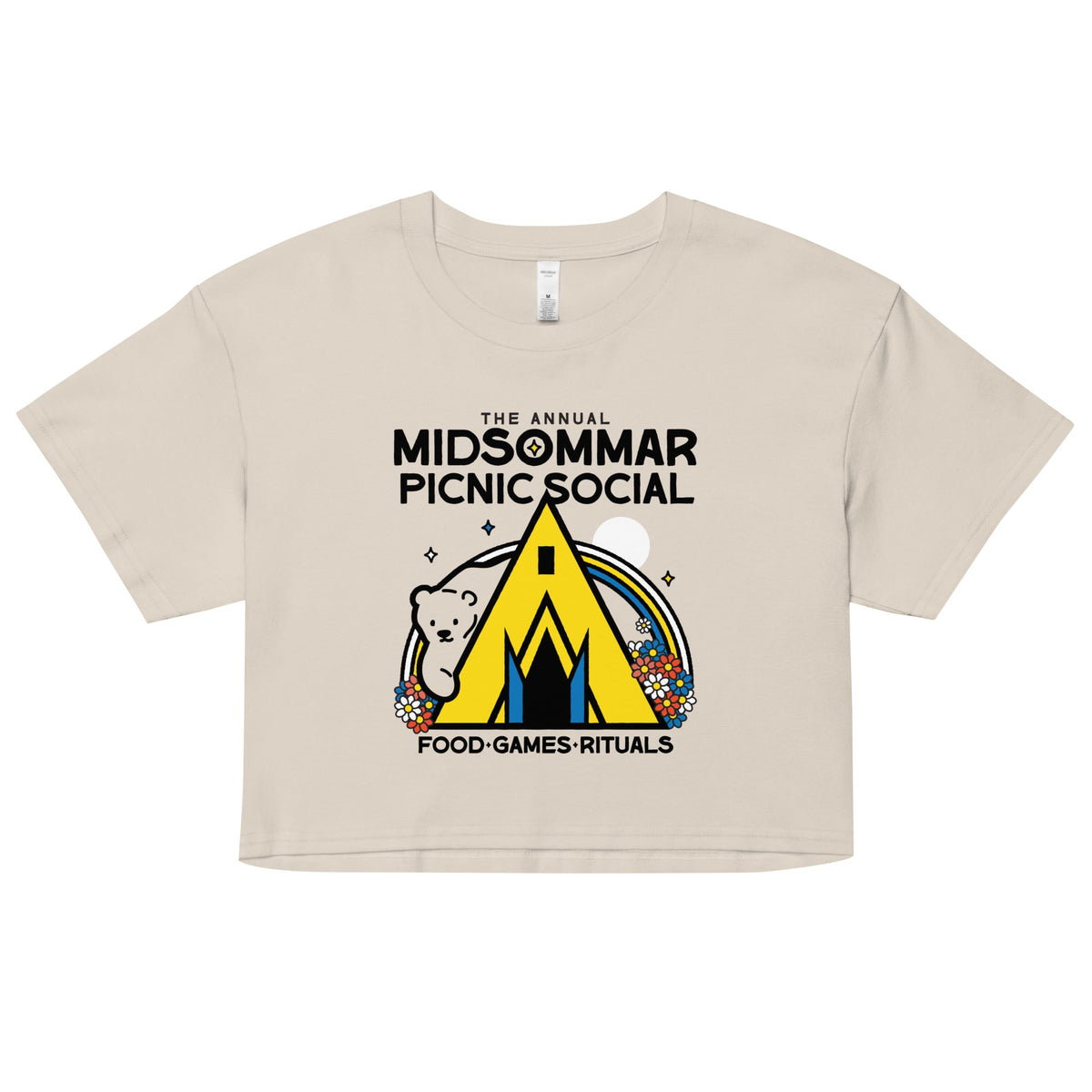 The Annual Midsommar Picnic Social Women's Crop Tee product image 1