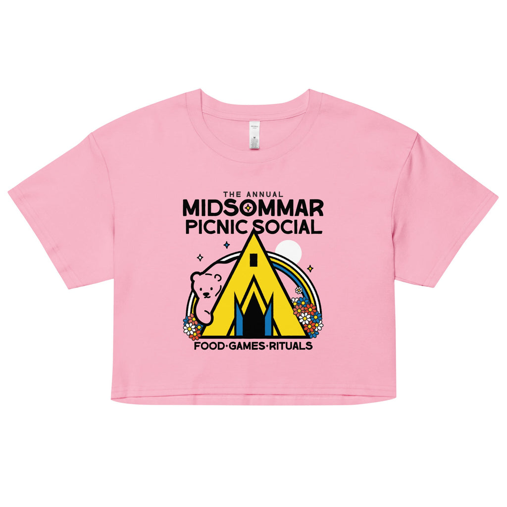 The Annual Midsommar Picnic Social Women's Crop Tee product image 4