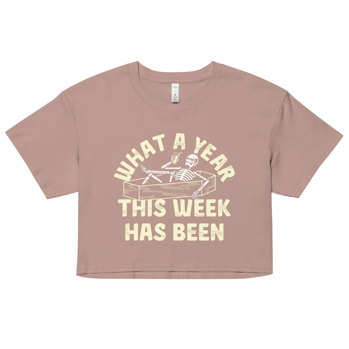 What A Year This Week Has Been Women's Crop Tee product image 3