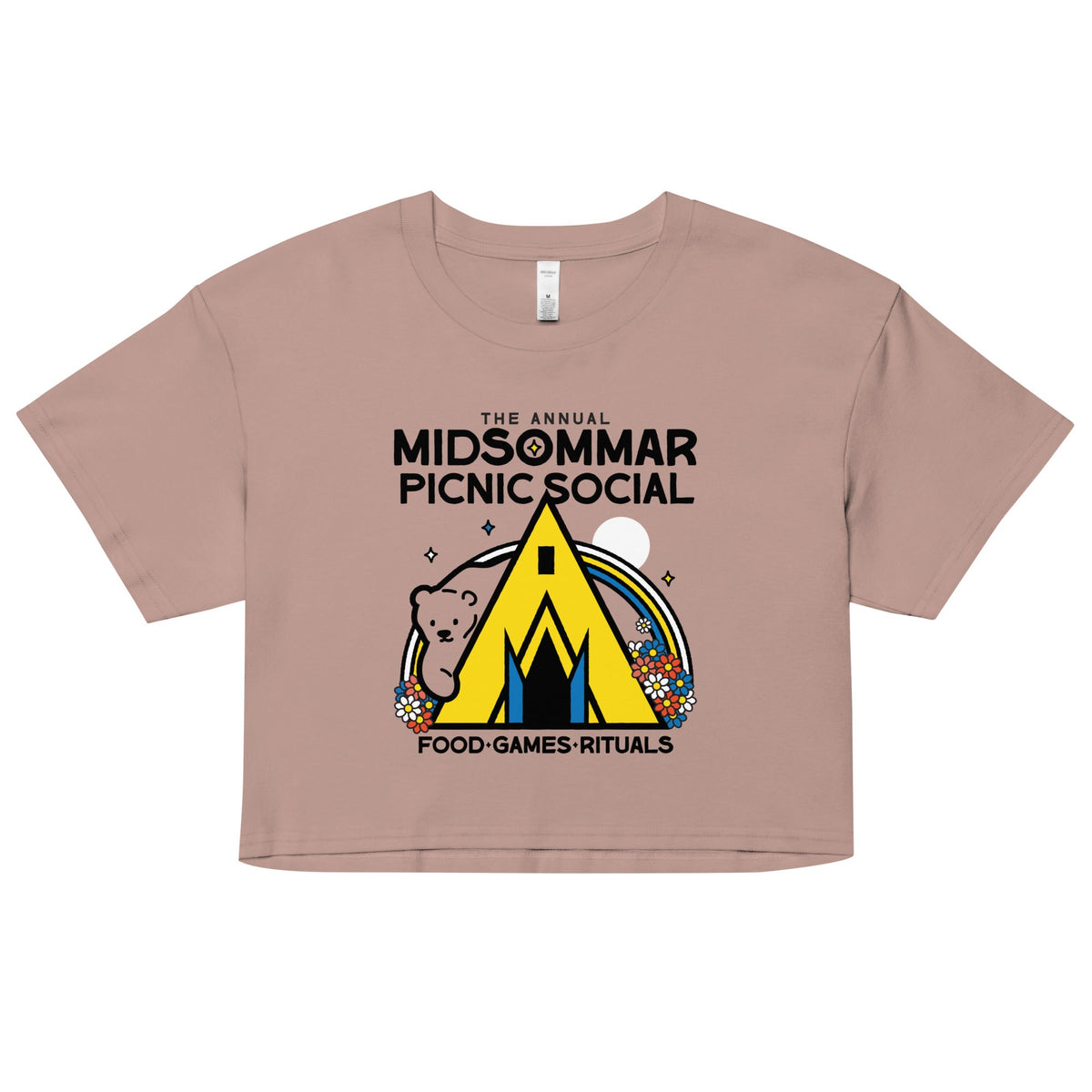 The Annual Midsommar Picnic Social Women's Crop Tee product image 3