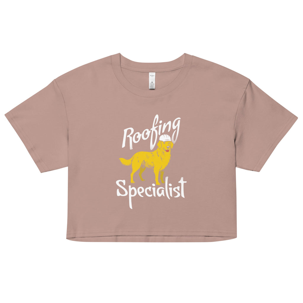 Roofing Specialist Women's Crop Tee product image 2