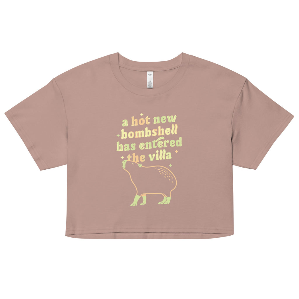 A Hot New Bombshell Has Entered The Villa Women's Crop Tee product image 3