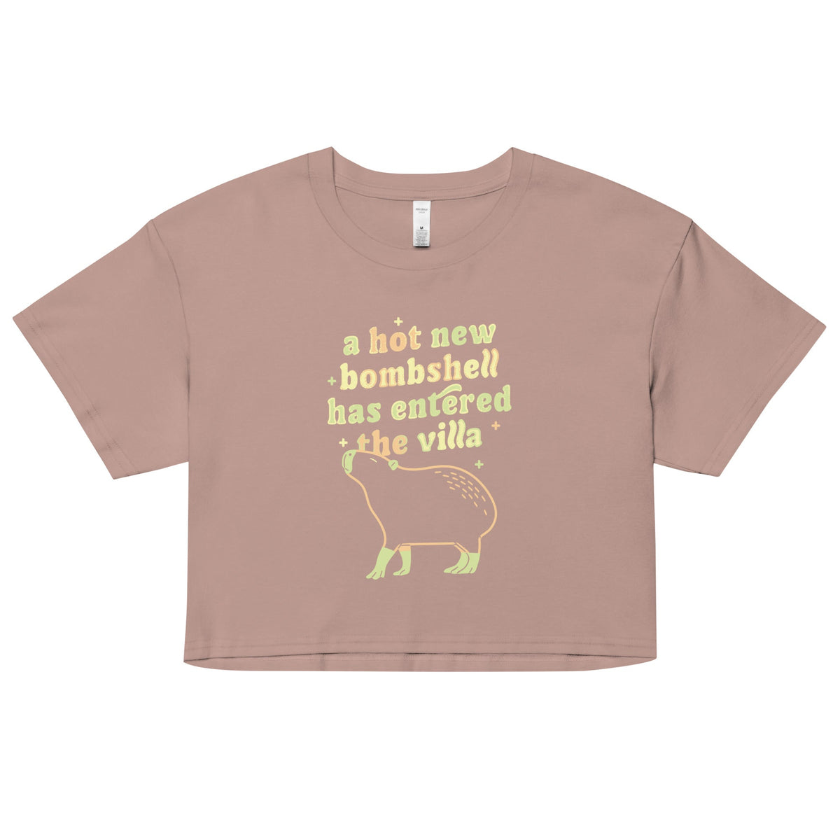 A Hot New Bombshell Has Entered The Villa Women's Crop Tee product image 3