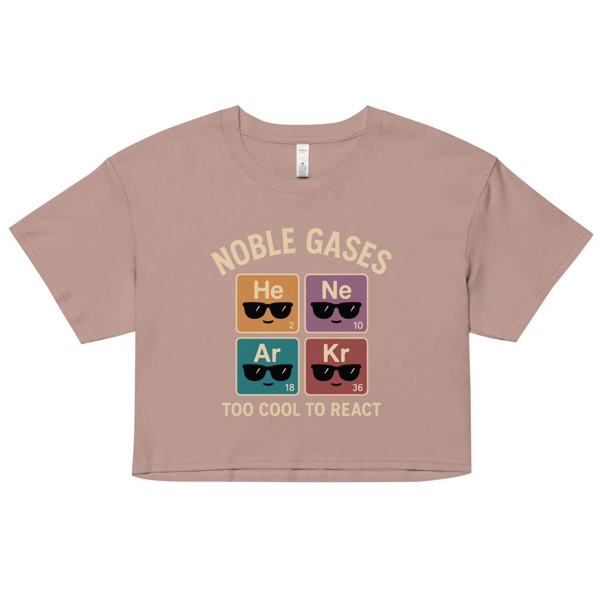 Noble Gases Women's Crop Tee product image 3