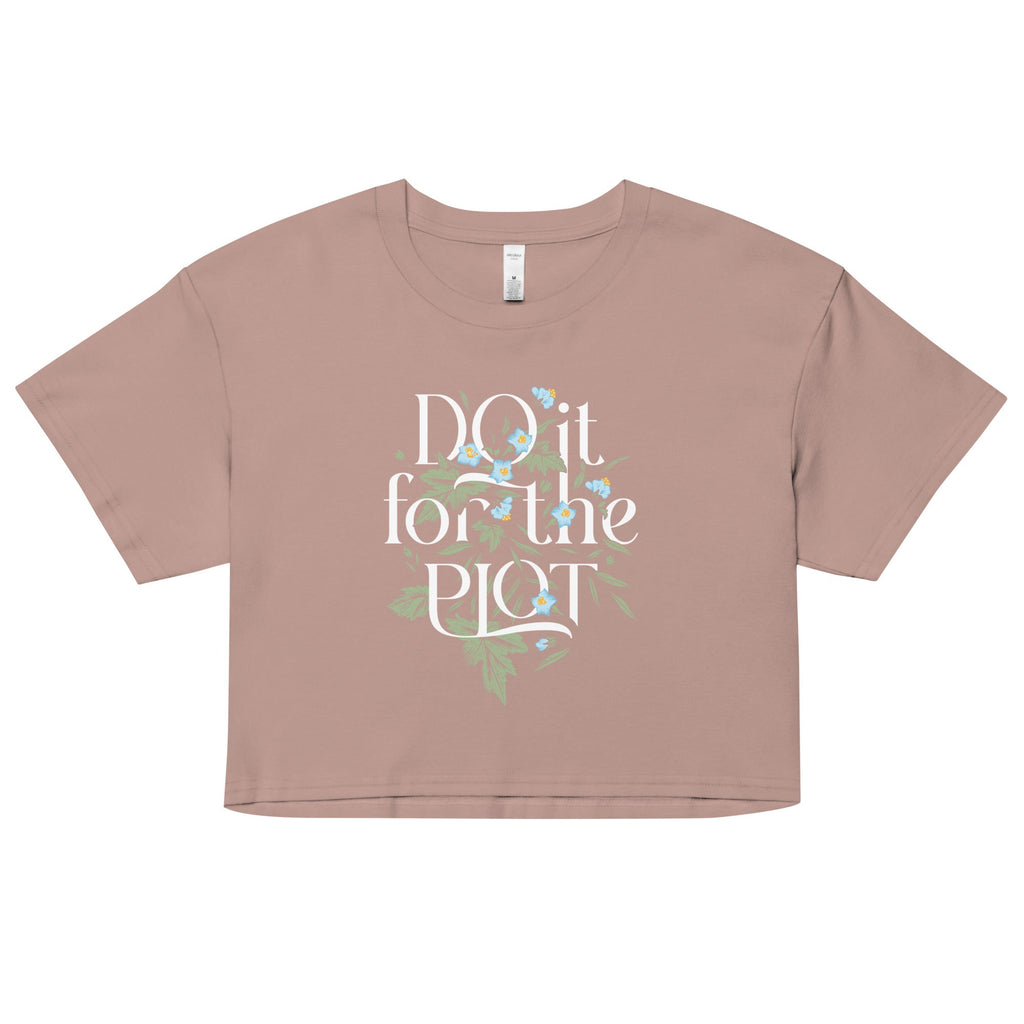 Do It For The Plot Women's Crop Tee product image 2