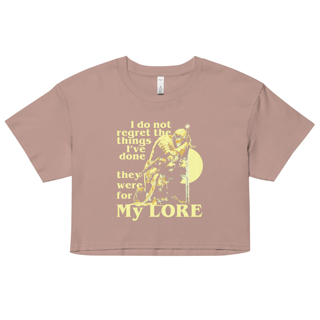 They Were For My Lore Women's Crop Tee product image 3