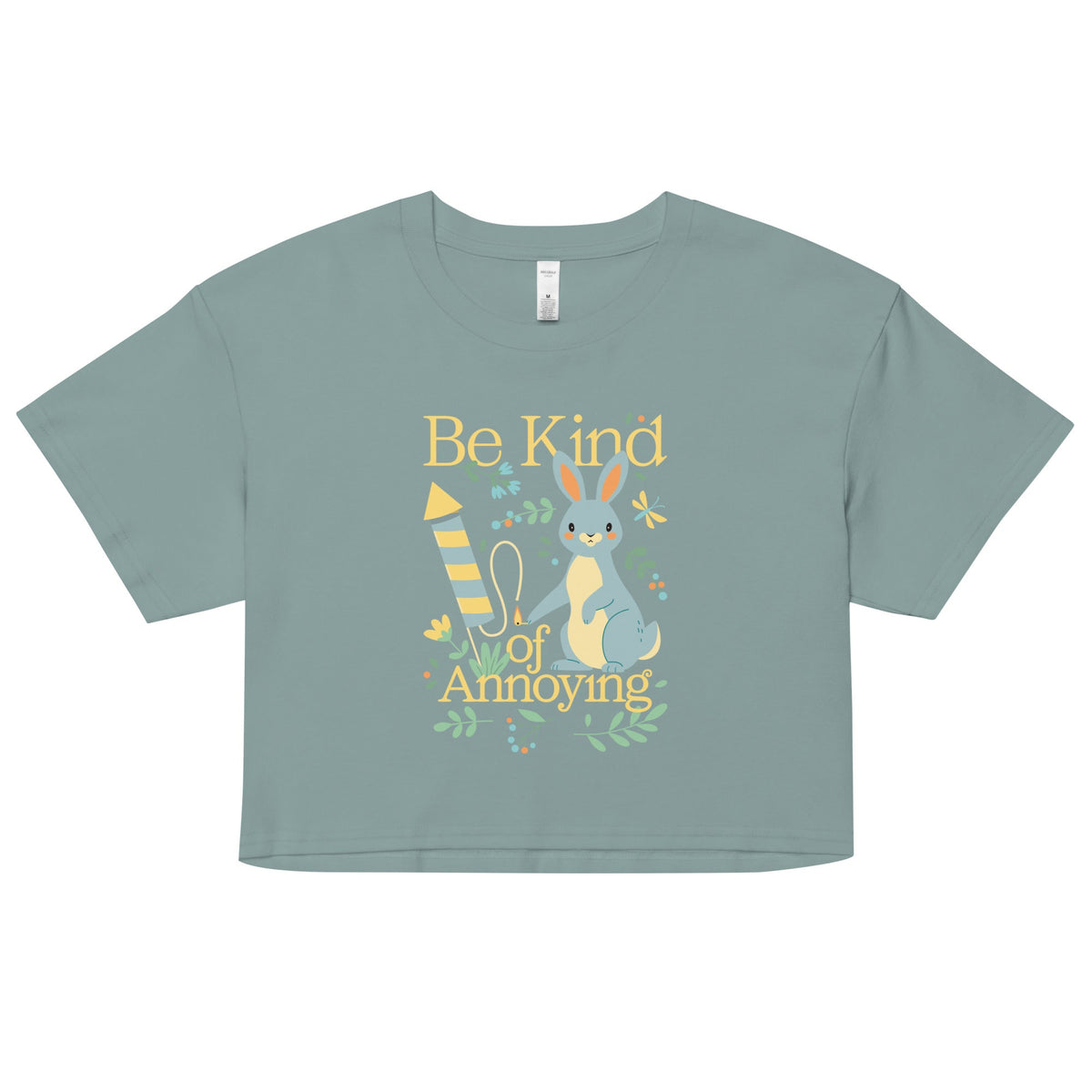 Be Kind Of Annoying Women's Crop Tee product image 2