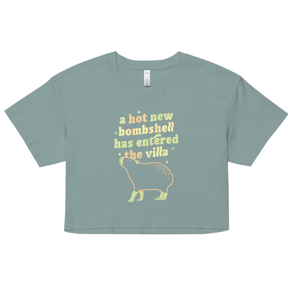 A Hot New Bombshell Has Entered The Villa Women's Crop Tee product image 1