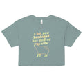 A Hot New Bombshell Has Entered The Villa Women's Crop Tee product image 1
