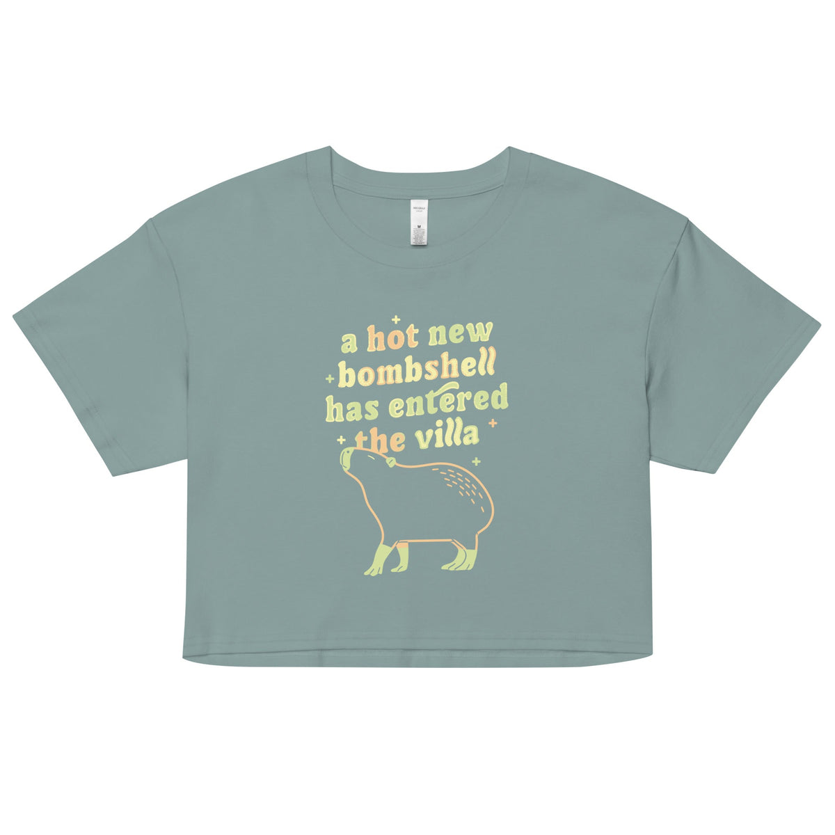 A Hot New Bombshell Has Entered The Villa Women's Crop Tee product image 1