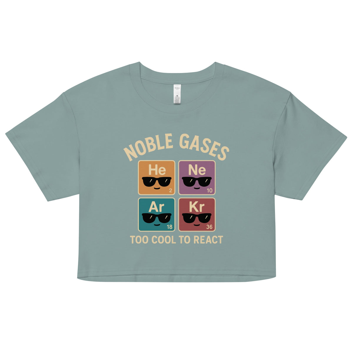 Noble Gases Women's Crop Tee product image 1