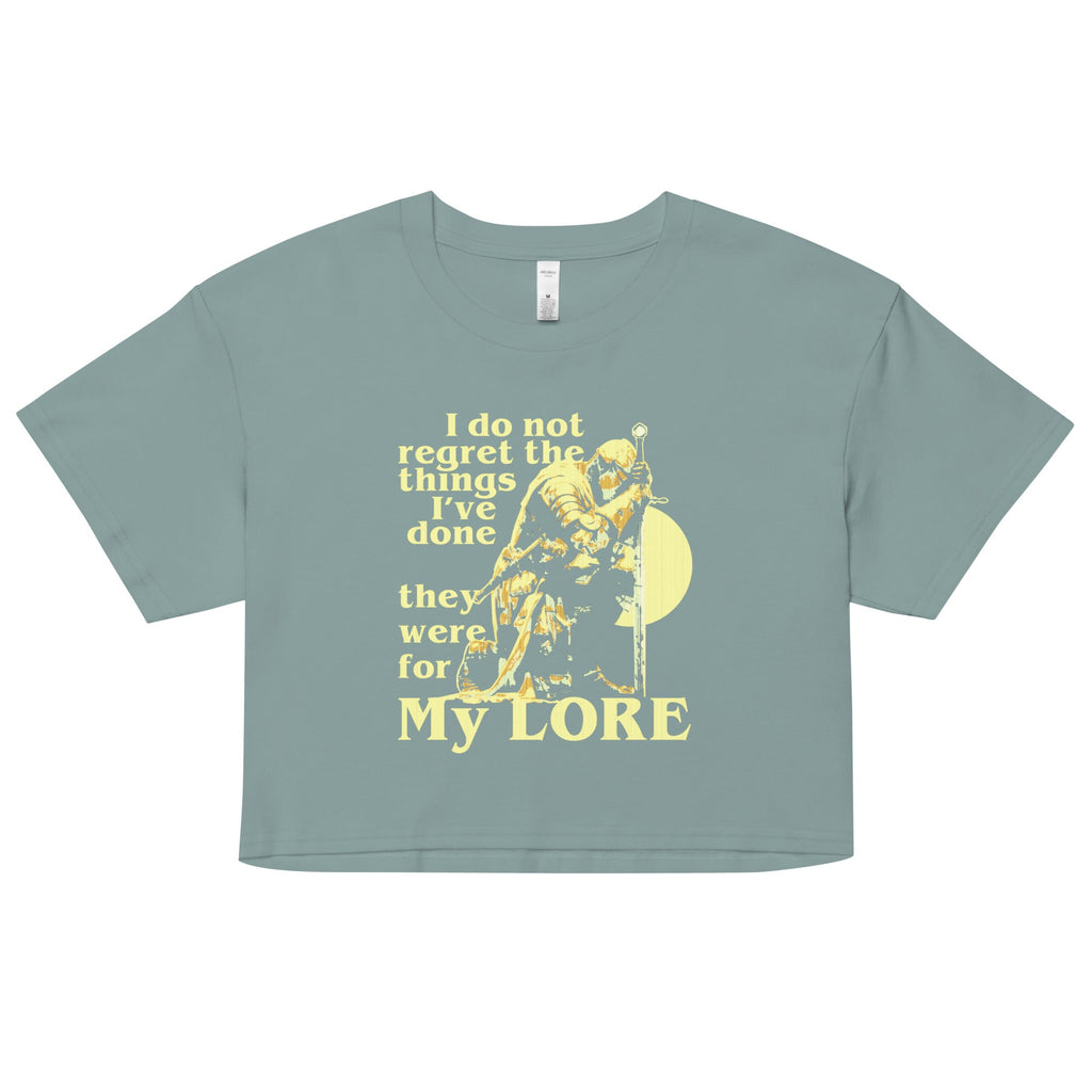They Were For My Lore Women's Crop Tee product image 2