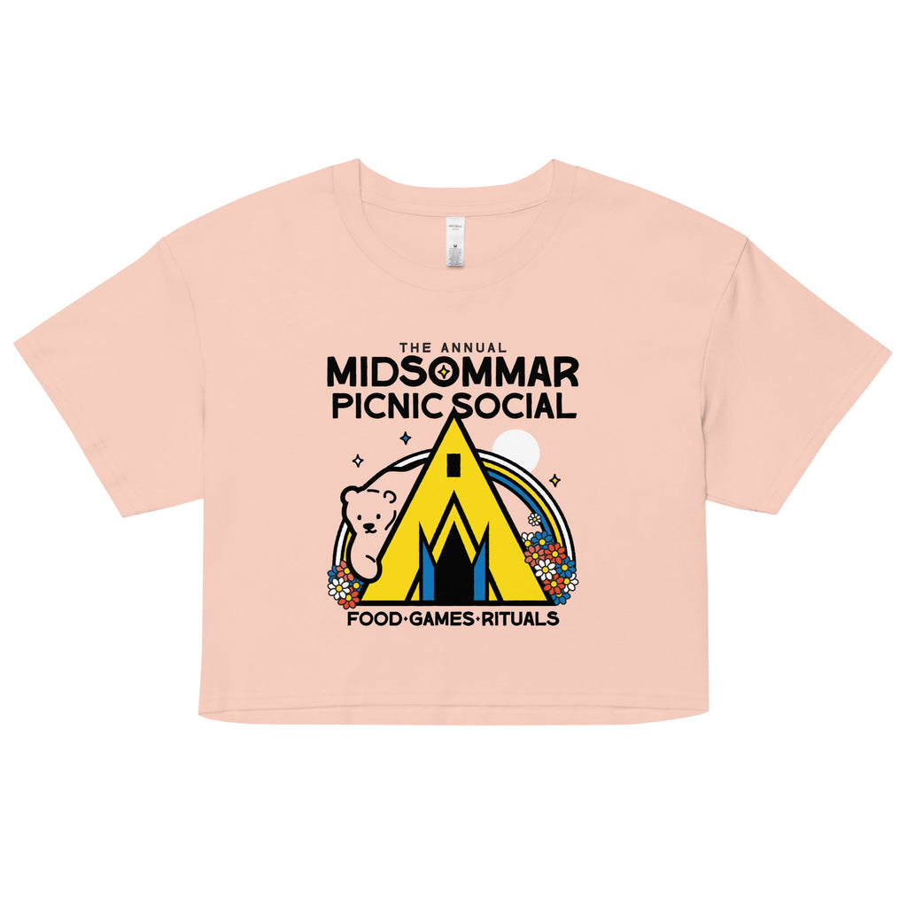 The Annual Midsommar Picnic Social Women's Crop Tee product image 5