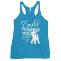 Emile Thanks You Women's Racerback Tank